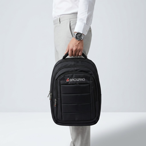 BIROWANG Pro Laptop Backpack – Jet Black