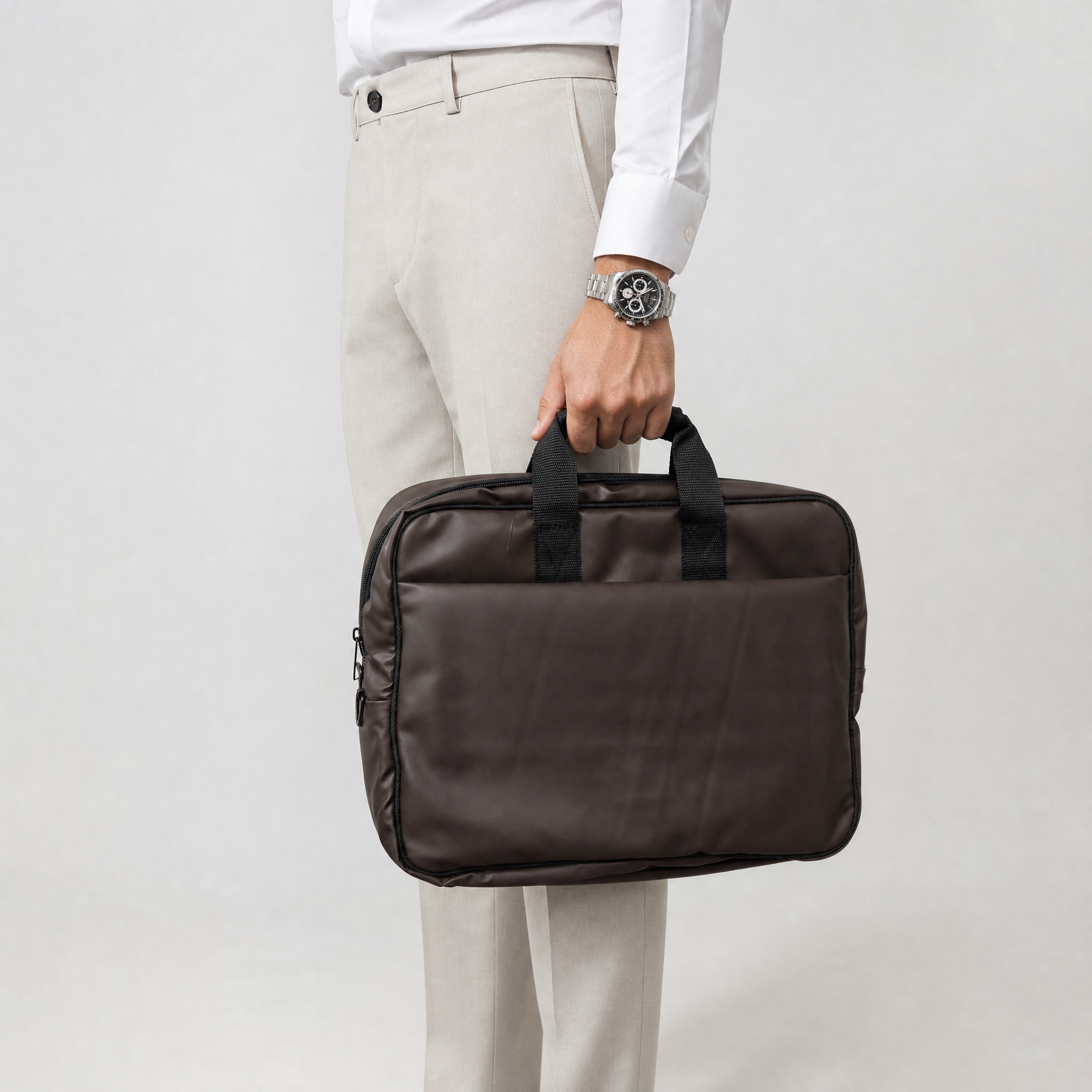 Premium Brown Leather Bag