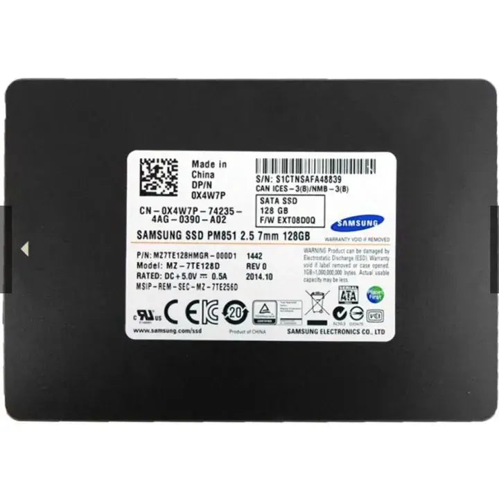 128GB SATA SSD | SOLID STATE DRIVE