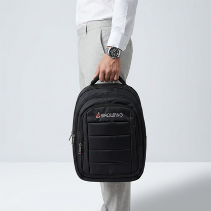 BIROWANG Pro Laptop Backpack – Jet Black