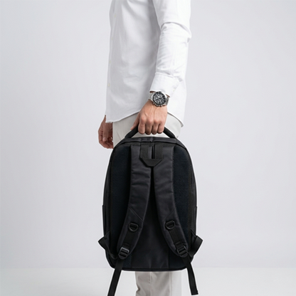 BIROWANG Pro Laptop Backpack – Jet Black