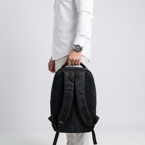 BIROWANG Pro Laptop Backpack – Jet Black