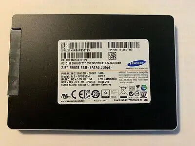256GB SATA SSD | SOLID STATE DRIVE