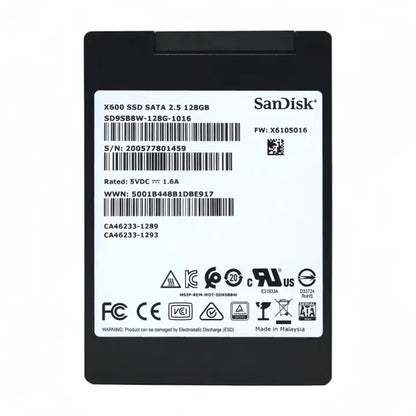 128GB SATA SSD | SOLID STATE DRIVE