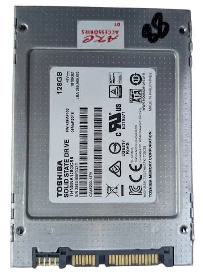 128GB SATA SSD | SOLID STATE DRIVE