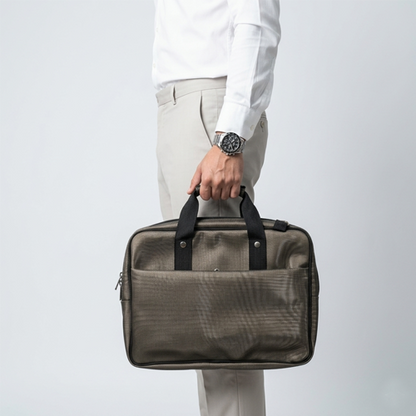 Executive Laptop Briefcase – Charcoal Grey
