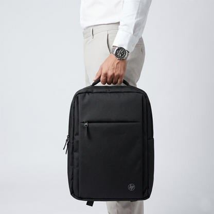 HP Classic Laptop Backpack – Jet Black