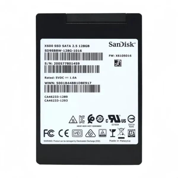 128GB SATA SSD | SOLID STATE DRIVE
